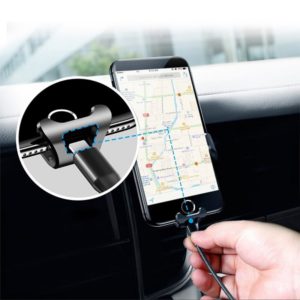 baseus gravity car mount phone bracket air vent holder for 4 6 devices silver suyl 0s 12