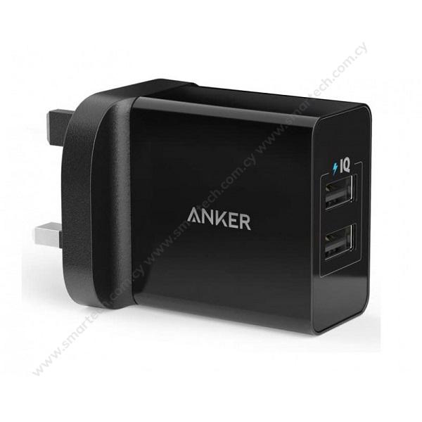1628368761 anker 2port 24w 48a usb wall charger uk black