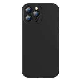 Back Case Baseus Silica Gel Apple iPhone 13 Pro black