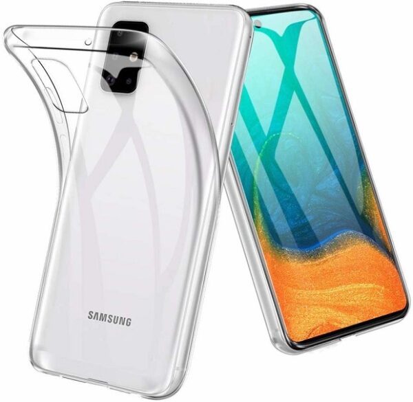 eng pl Case SAMSUNG GALAXY A71 Slim case Protect 2mm transparent 66432 1