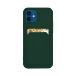 Card Case Silicone for Samsung Galaxy S21 Ultra Green