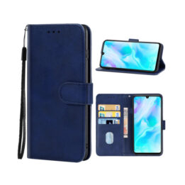 Huawei P30 Lite Leather Case blue