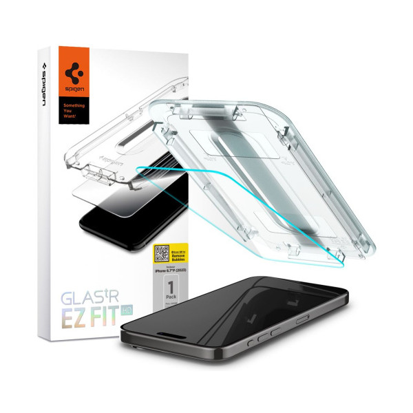 iPhone 15 Pro Max spigen glass cyprus