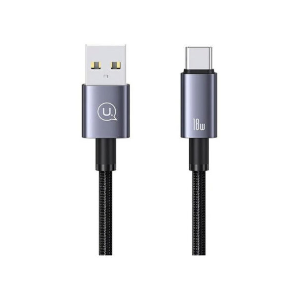 1716638878 usams us sj680 usb a usb c cable 3a 025m fast charging tarnish
