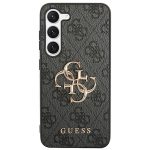 Guess Samsung Galaxy S24+ Case Grey Metal Logo