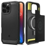 Spigen Rugged Armor MagSafe Apple iPhone 16 Pro Max Black