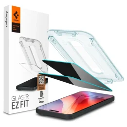 Spigen GLAS.tR ez Fit iPhone 16 Pro Max Privacy (2-pack)