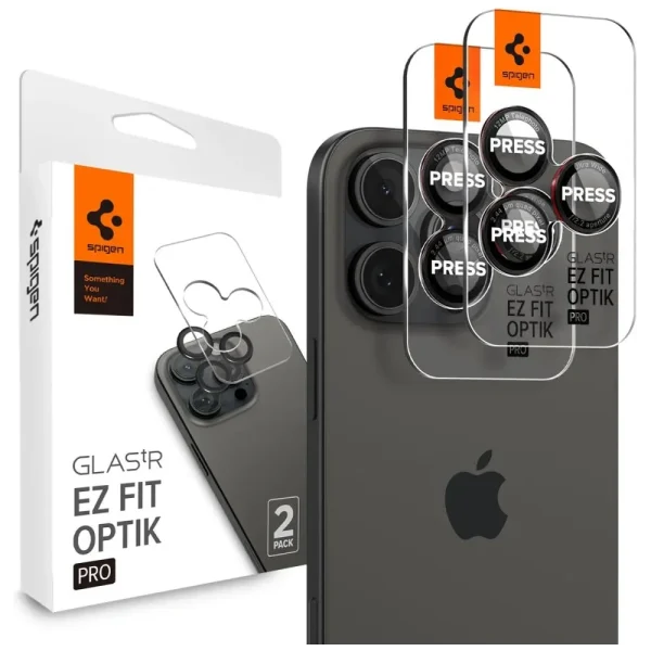 1727386170 spigen optik pro l series glastr ez fit camera protector apple iphone 14 pro pro max 15 pro pro max 16 pro 16 pro max black 2 pack