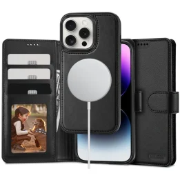 Tech-Protect Wallet MagSafe iPhone 16 Pro Max Black