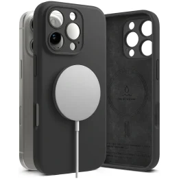 Ringke Silicone Magnetic MagSafe Apple iPhone 16 Pro Max Black
