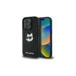 Karl Lagerfeld iPhone 16 Pro Max Monogram Choupette Head Pin