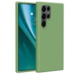 Samsung Galaxy S24 Ultra Etteri Silicone Case Light Green