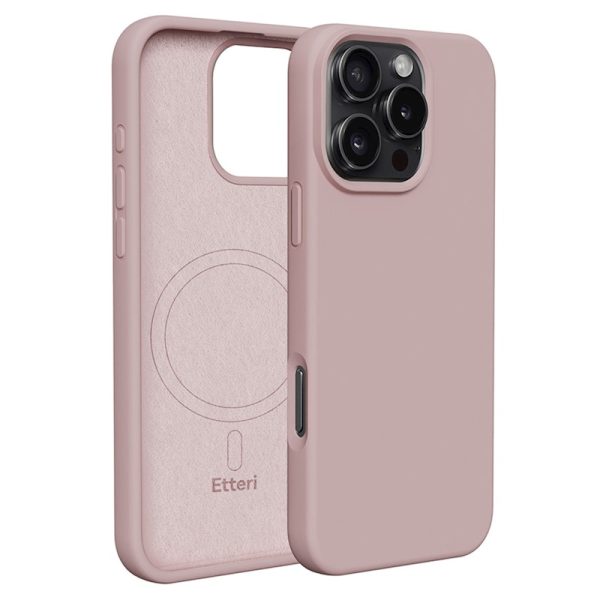 1730990571 iPhone 16 pro max etteri silicone mag case light pink