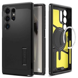 Spigen Tough Armor Magsafe Case Samsung Galaxy S24 Ultra Black