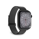 PURO Nylon Sport Strap Apple Watch 44/45/49mm Black