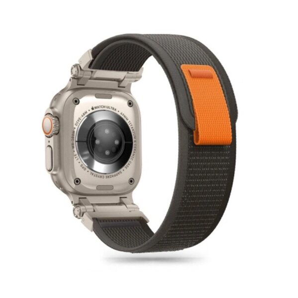 1732386110 Belt20Tech Protect20Nylon20Pro20Apple20Watch201 22042 44 45 49mm20Black Orange