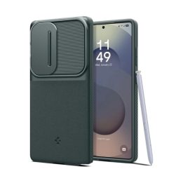 Samsung Galaxy S25 Ultra Spigen Optik Armor Case Green
