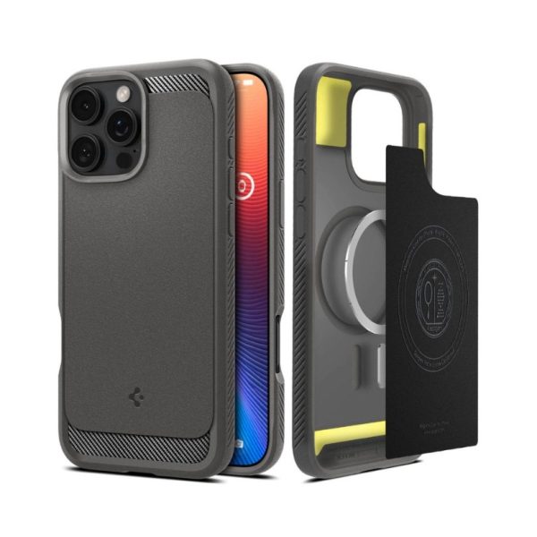 1739027923 iPhone201620Pro20Max20Spigen20Rugged20Armor20MagSafe20Case20Gray