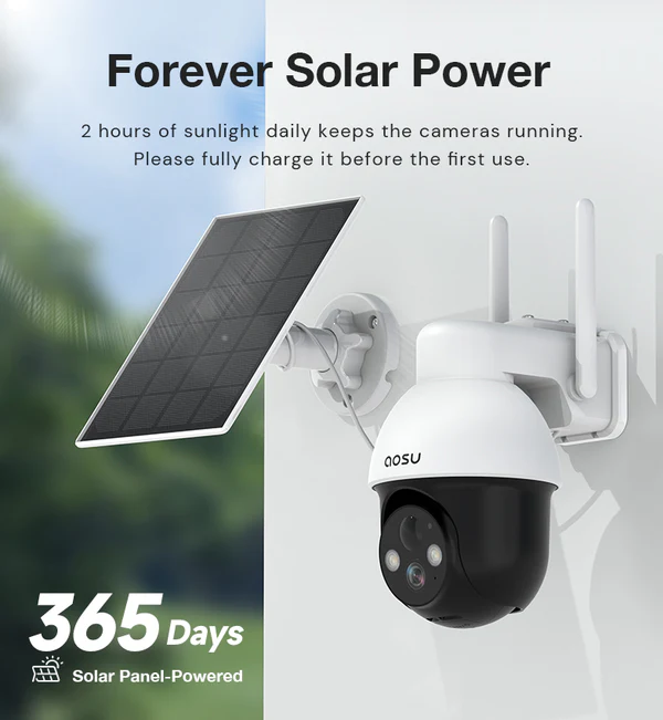 aosu solar camera outdoor main2