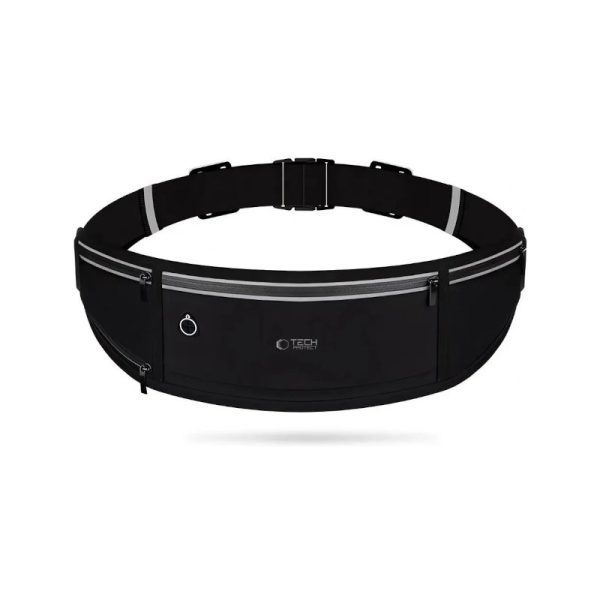 1741371313 tech protect m3 universal sport waist bag black
