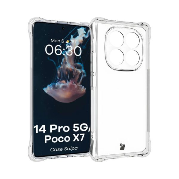 1741427655 bizon case salpa xiaomi redmi note 14 pro 5g poco x7 clear