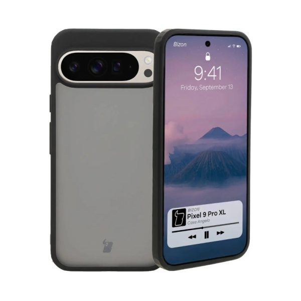 1741455800 bizon case angelo google pixel 9 pro xl smoky with a black frame