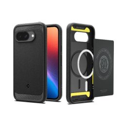 Spigen Rugged Armor Mag MagSafe Google Pixel 9a Matte Black