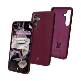1743859156 silikonowe etui bizon soft case do samsung galaxy s25 plus ciemnofioletowe