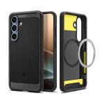 Samsung Galaxy S25 Spigen Rugged Armor Mag MagSafe Case Black