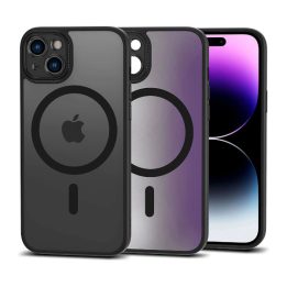 Tech-Protect Cam+ MagSafe iPhone 15 Matte Black