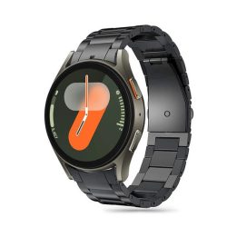 Tech-Protect Stainless Strap for Samsung Galaxy Watch 4 / 5 / 5 Pro / 6 / 7 / FE  Black