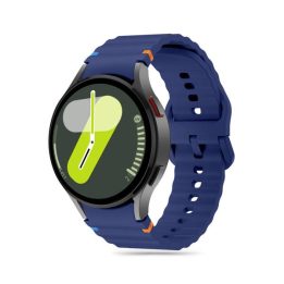 Tech-Protect Sport Strap for Samsung Galaxy Watch 4 / 5 / 5 Pro / 6 / 7 / FE Blue