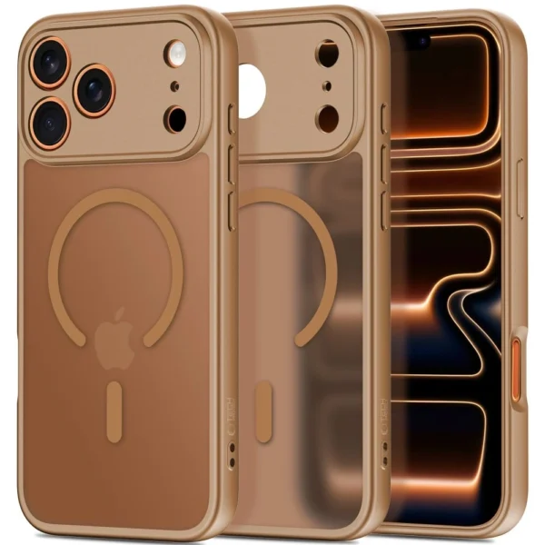 1778509471 tech protect magsafe apple iphone 17 pro max matte brown