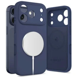 Tech-Protect Silicone MagSafe Apple iPhone 17 Pro Deep Blue