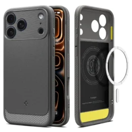 Spigen Rugged Armor Mag MagSafe Apple iPhone 17 Pro Grey
