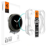 Spigen GlastR EZ FIT Screen Protector Samsung Galaxy Watch8 44mm (2-Pack)