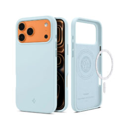 Spigen Silicone Fit MagSafe for Apple iPhone 17 Pro Mute Blue
