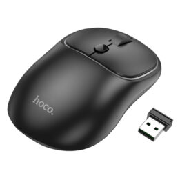 Wireless Mouse Hoco GM25, 1600DPI BT / Wi-Fi Black