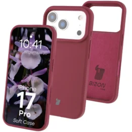 Bizon Soft Case Apple iPhone 17 Pro dark purple