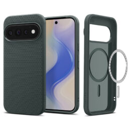 Spigen Liquid Air Mag MagSafe Google Pixel 11 Pro Abyss Green