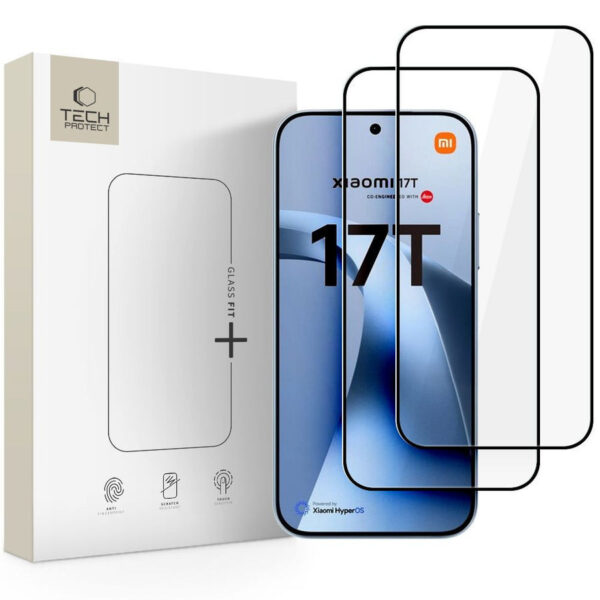 Tech-Protect-Glass-Xiaomi-17T-Black-2PACK Tech-Protect-Glass-Xiaomi-17T-Black-2PACK
