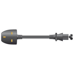 Mercury Power Lead Black 3A 2m
