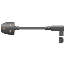 Mercury IEC RA Power Cable 1.0m