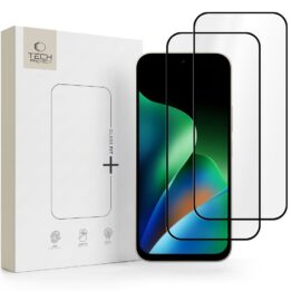 Tech-Protect Glass Fit+ Tempered Glass Xiaomi Redmi 17 Black (2-Pack)