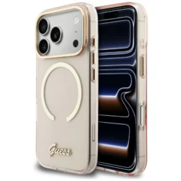 Guess MagSafe Case iPhone 17 Pro Pink
