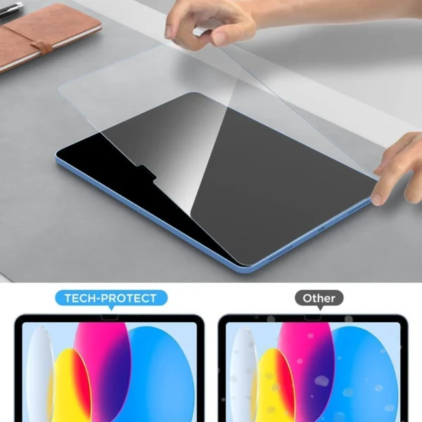 Tech Protect Fit glass Samsung Galaxy Tab-A9 A11 Plus 11 clear 2-pack