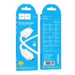 USB-A to micro USB Cable Hoco X113 18W 2.4A 1m White