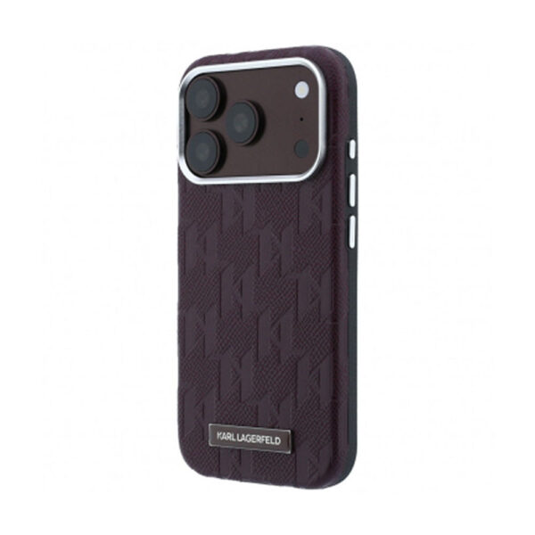 karl-lagerfeld-grained-mono-resin-logo-magsafe-apple-iphone-18-pro-max-17-pro-max-burgundy