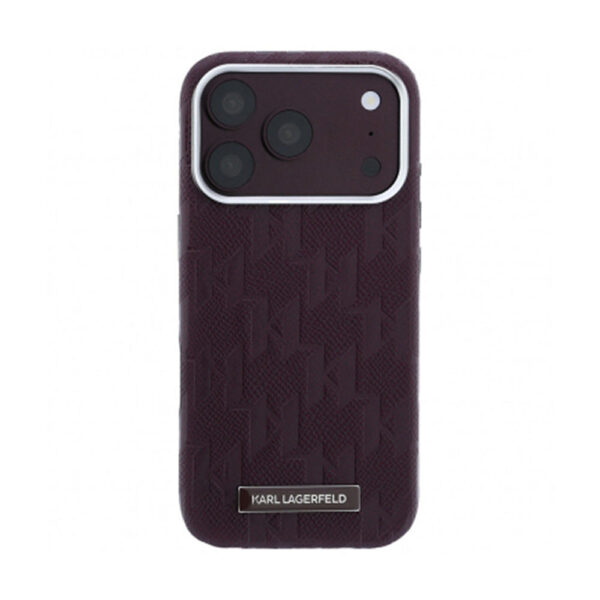 karl-lagerfeld-grained-mono-resin-logo-magsafe-apple-iphone-18-pro-max-17-pro-max-burgundy