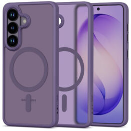 Tech-Protect Magmat MagSafe Samsung Galaxy S26 Matte Cobalt Violet